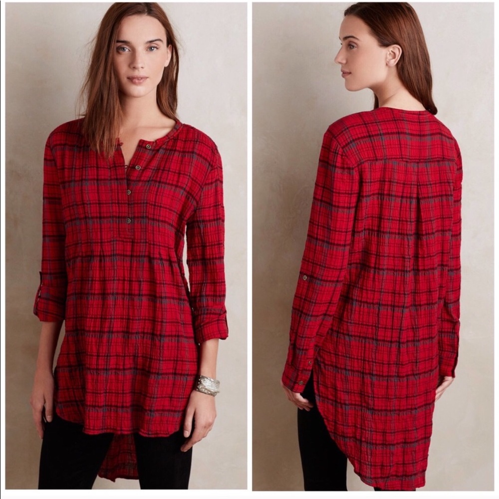 Anthropologie Holding Horses Half Penny Tunic *133